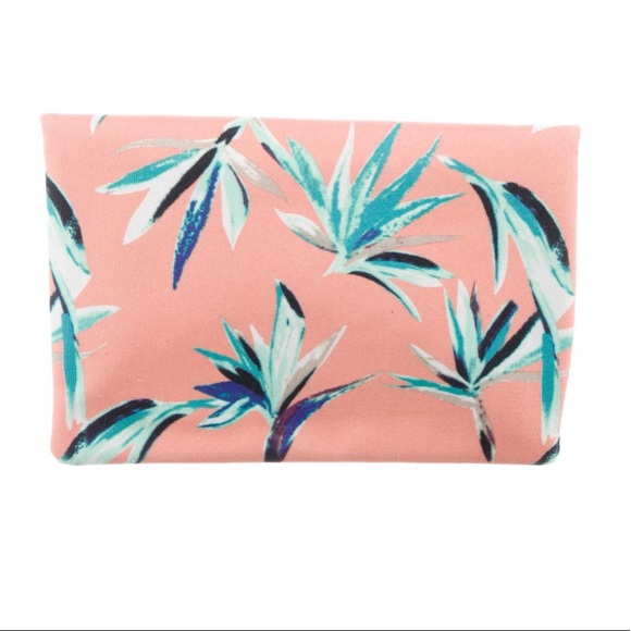 Rachel Pally Reversible Rectangular Tropical Foldover Clutch - Picture 4 of 12
